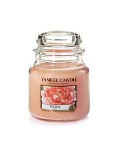 Yankee Candle Peony Medium Jar
